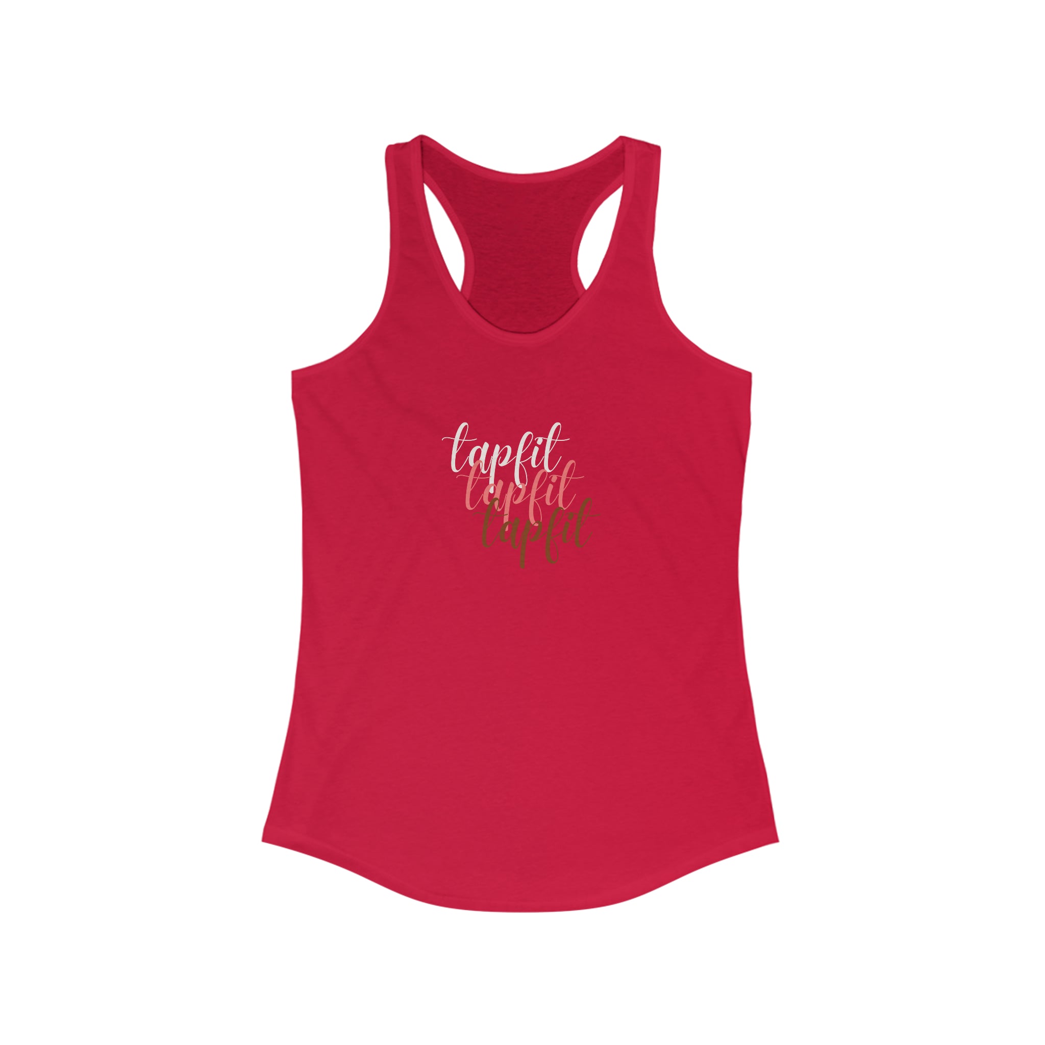 Cursive Racerback Tank