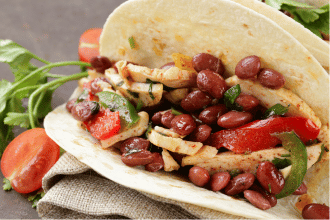 Chicken & Bean Tacos