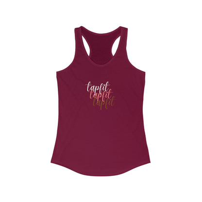 Cursive Racerback Tank