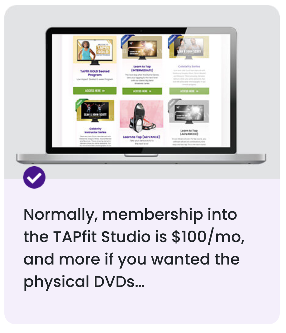 TAPfit Lifetime Premium Access